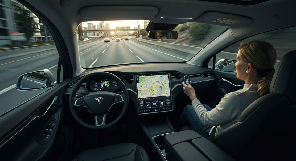 Tesla's Tech Duo: Voice Commands and Full Self-Driving in the Real World