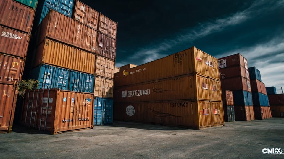 Shipping Containers and "Dark Stores"